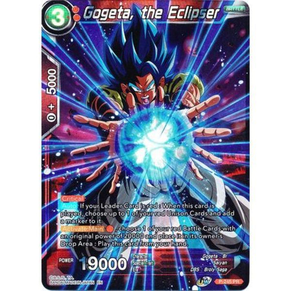 Promo Card - P-245 PR : Gogeta, The Eclipser (2x Pack) (7464728658167)