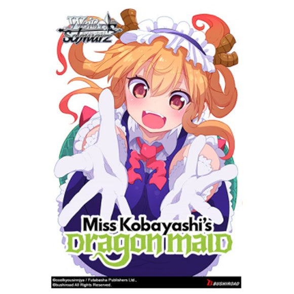 Weiss Schwarz Card Game - Miss Kobayashi's Dragon Maid - Booster Pack - (9 Cards) (7781850775799)