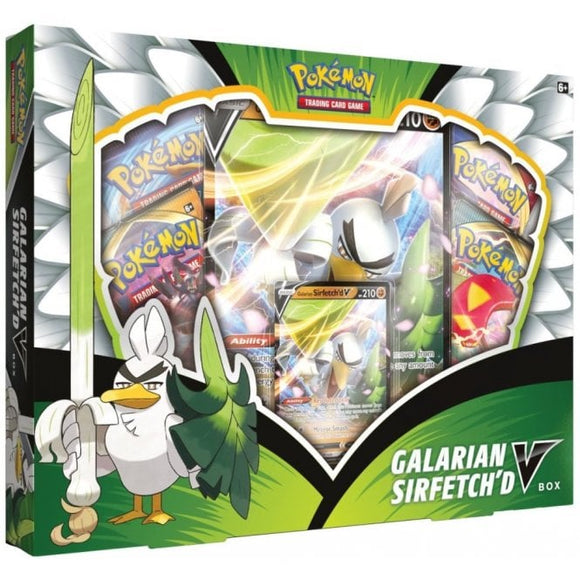 Pokemon - Collection Box - Galarian Sirfetch'd V (5791251726502)