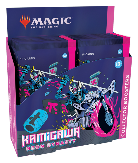Magic The Gathering - Collectors Booster Box - Kamigawa Neon Dynasty (12 packs) (7486640750839)