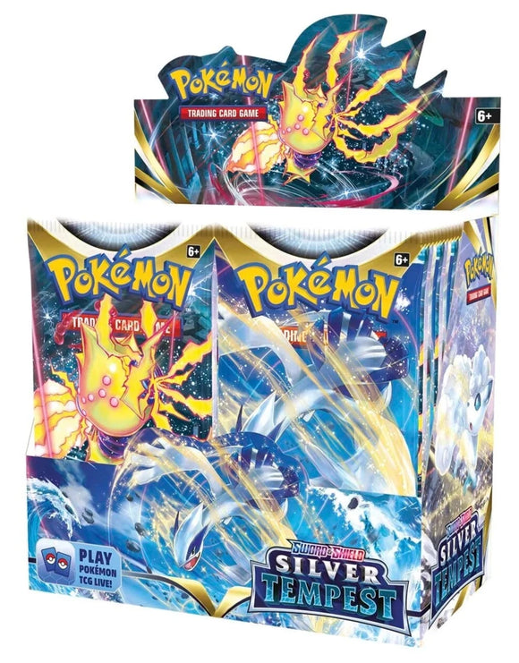 Pokemon - Booster Box - Sword and Shield Silver Tempest (7752215462135)