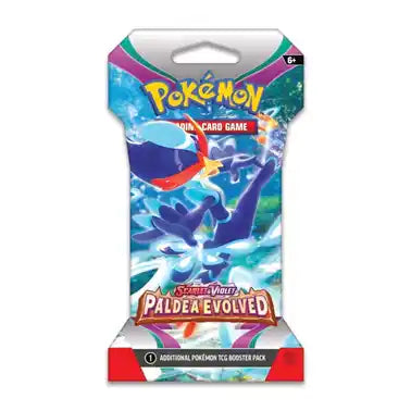 Pokemon - Sleeved Booster Pack: Quaquaval - Scarlet & Violet Paldea Evolved (7908562764023)