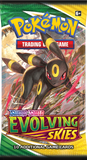 Pokemon - Sleeved Booster Pack - Sword and Shield Evolving Skies (6842809811110) (6842813087910) (6842814955686) (6842816299174)