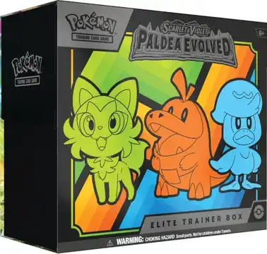 Pokemon - Elite Trainer Box - Scarlet & Violet Paldea Evolved (7908554080503)