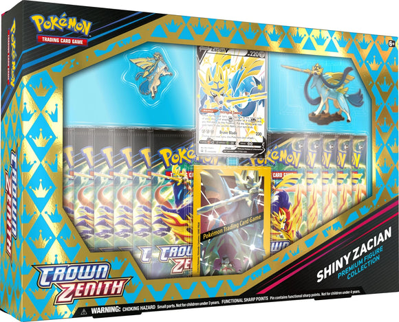 Pokemon - Premium Figure Collection Box - Crown Zenith - Shiny Zacian V (7837685383415)