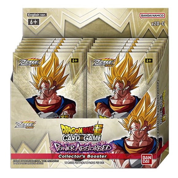 Dragon Ball Super Card Game - B20 ZENKAI Series Set 03 - Collector's Booster Box - (12 Packs) (7781632606455)