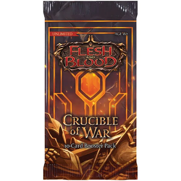 Flesh & Blood - Booster Pack - Crucible Of War (Unlimited Edition) (6860311593126)