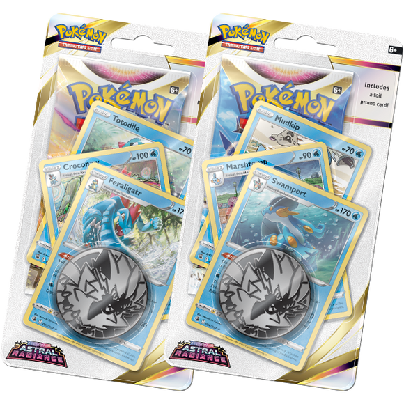 Pokemon Premium Checklane Blister Pack: 2 x Bundle - Sword and Shield Astral Radiance (7551429312759)