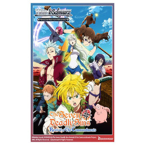 Weiss Schwarz Card Game - The Seven Deadly Sins - Revival Of The Commandments - Booster Pack - (9 Cards) (7782552404215)