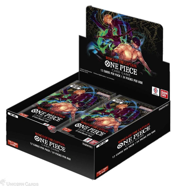 One Piece Card Game - OP06 Wings of the Captain - Booster Box - (24 Packs) (7969857175799)