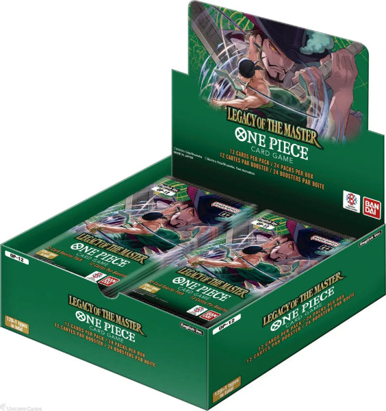 One Piece Card Game - OP12 - Legacy of the Master - Booster Box - (24 Packs)