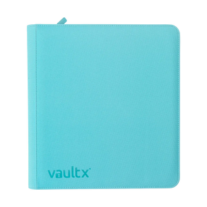 Vault X - eXo-Tec - 12 Pocket Zip Binder - Pastel Blue (9536241467639)