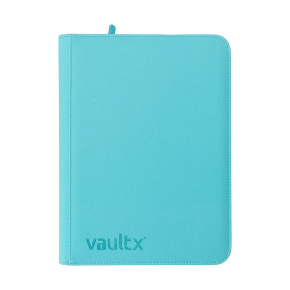 Vault X - eXo-Tec - 9 Pocket Zip Binder - Pastel Blue (9536240713975)