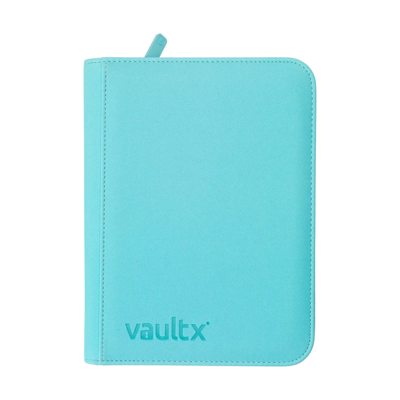 Vault X - eXo-Tec - 4 Pocket Zip Binder - Pastel Blue (9536234094839)