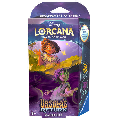 Disney Lorcana Card Game - Ursula's Return - Starter Deck - Amber & Amethyst (Mirabel & Bruno) (8295997145335)