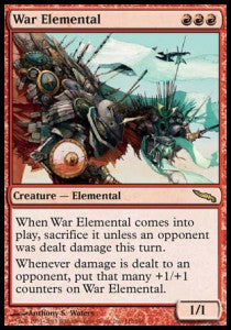 MTG - Mirrodin - 112/306 : War Elemental (Non Foil) (14831763849597)