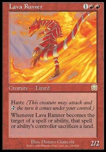 MTG - Mercadian Masques - : 200/350 - Lava Runner (Non Foil) (9508709597431)