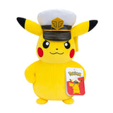 Pokemon - Plushie - Captain Pikachu - 8"