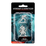 Dungeons & Dragons -  - Nolzur's Marvelous Miniatures - Wererat & Weretiger - Wave 11