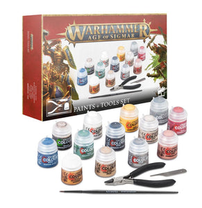 Age of Sigmar - Paints & Tools Set (8094267146487)