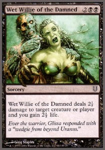 MTG - Unhinged - 066/140 : Wet Willie of the Damned (Foil)