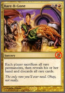 MTG - Unhinged - 119/140 : Rare-B-Gone (Non Foil)