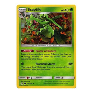 SUN AND MOON, Black Star Promo - 10a/168 : Sceptile (Holo) (7952138174711)