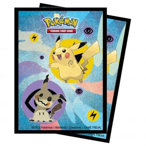 Card Sleeves - Pokemon - Pikachu & Mimikyu - QTY: 65 (7949633782007)