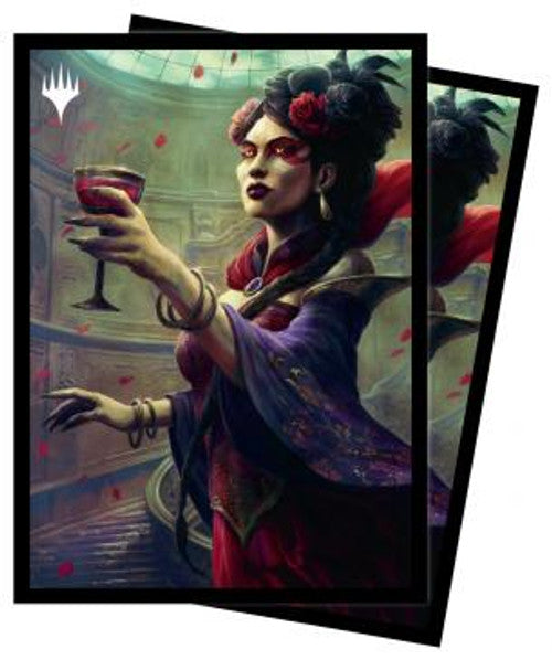 Card Sleeves - Magic The Gathering  - Henrika Domnathi // Henrika, Infernal Seer - Innistrad: Crimson Vow - QTY: 100 (7962868351223)