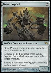 MTG - Shadowmoor - 252/301 : Grim Poppet (Non Foil) (9509462212855)