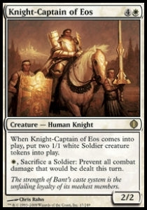 MTG - Shards of Alara - 017/249 : Knight-Captain of Eos (Non Foil) (8377490276599)