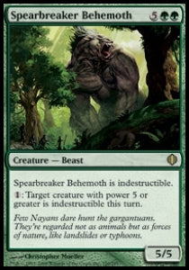 MTG - Shards of Alara - 150/249 : Spearbreaker Behemoth (Non Foil) (8377495879927)