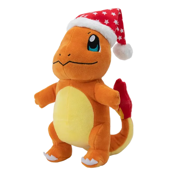 Pokemon - Plushie - Charmander with Santa Hat - 8