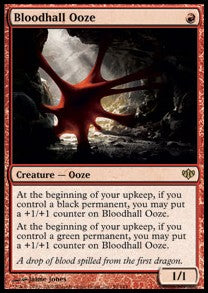 MTG - Conflux - 059/145 : Bloodhall Ooze (Non Foil) (8408276304119)