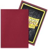Dragon Shield - Blood Red - Classic Size Sleeves (Matte) (100ct)
