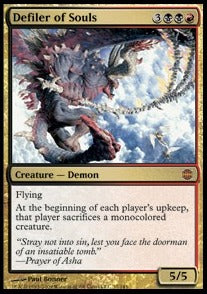 MTG - Alara Reborn - 037/145 : Defiler of Souls (Non Foil) (9519047213303)