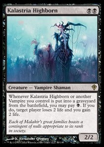 MTG - Worldwake - 059/145 : Kalastria Highborn (Non Foil) (9508762878199)