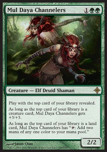 MTG - Rise of the Eldrazi - 198/248 : Mul Daya Channelers (Non Foil) (9519111930103)