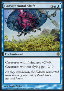 MTG - Rise of the Eldrazi - 069/248 : Gravitational Shift (Non Foil) (9519111012599)