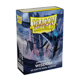 Dragon Shield - Matte - Wisdom Blue - Japanese Size Sleeves (60ct)