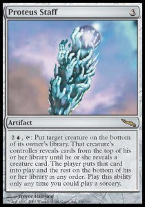 MTG - Mirrodin - 230/306 : Proteus Staff (Non Foil) (9519085945079)