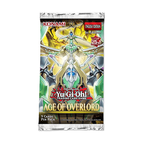 Yu-Gi-Oh! - Booster Pack (9 Cards) - Age Of Overlord (1st Edition) (7961334022391)