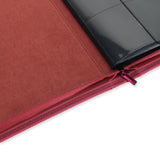 Vault X - eXo-Tec - 9 Pocket Zip Binder - Metallic Red