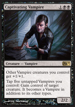 MTG - Magic 2010 - 087/249 : Captivating Vampire (Non Foil) (9521723506935)