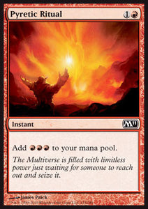 MTG - Magic 2011 - 153/249 : Pyretic Ritual (Non Foil) (8377446957303)