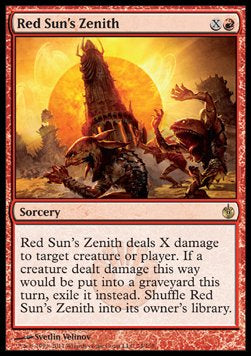 MTG - Mirrodin Besieged - 074/155 : Red Sun's Zenith (Non Foil) (8349977542903)