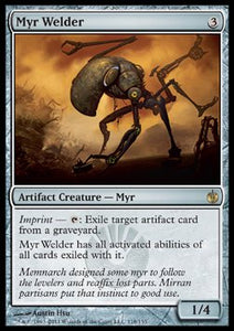 MTG - Mirrodin Besieged - 118/155 : Myr Welder (Non Foil) (9491918815479)