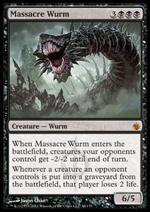 MTG - Mirrodin Besieged - 046/155 : Massacre Wurm (Non Foil) (8349977673975)