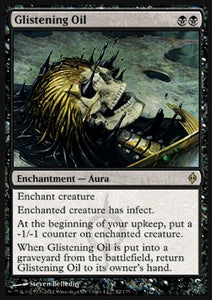 MTG - New Phyrexia - 062/175 : Glistening Oil (Non Foil) (14831764210045)