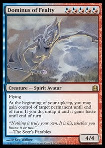 MTG - Commander - 194/318 : Dominus of Fealty (Non Foil) (9519073755383)